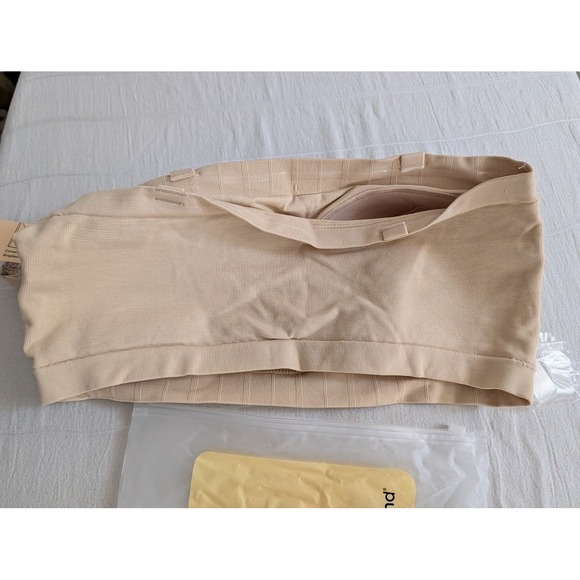 Truekind Convertible Strapless Bandeau Bra Beige 2XL New With Accessories - Picture 4 of 6